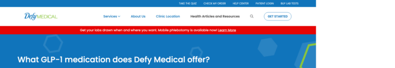 Defy Medical GLP-1 medication product image