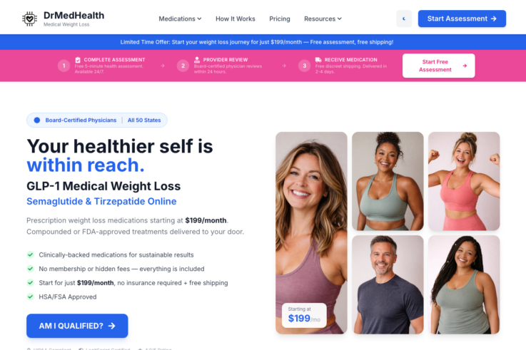DrMedHealth homepage