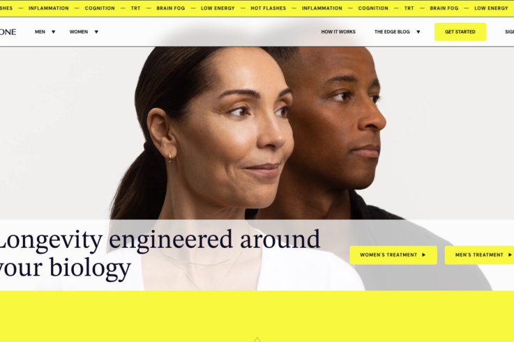 Hone Health homepage showing GLP-1 weight loss services