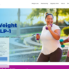 LIV by WellNow homepage showing GLP-1 weight loss services