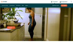 Omada Health homepage