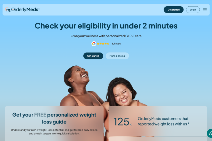 OrderlyMeds homepage