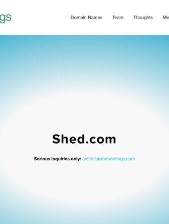 Shed homepage showing GLP-1 weight loss services