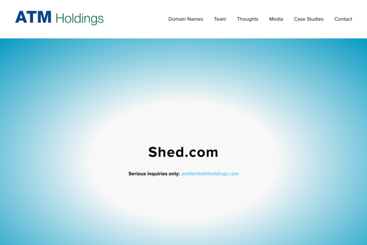 Shed homepage showing GLP-1 weight loss services