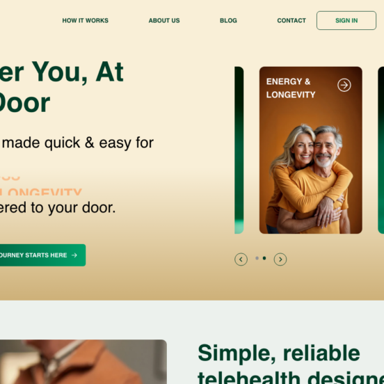 Sprout Health homepage showing GLP-1 weight loss services