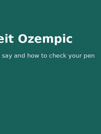 Counterfeit Ozempic - What the FDA alerts say and how to check your pen