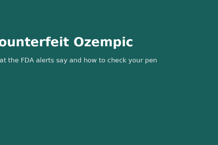 Counterfeit Ozempic - What the FDA alerts say and how to check your pen