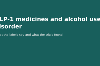 GLP-1 medicines and alcohol use disorder - What the labels say and what the trials found