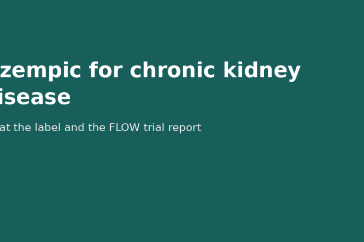 Ozempic for chronic kidney disease - What the label and the FLOW trial report